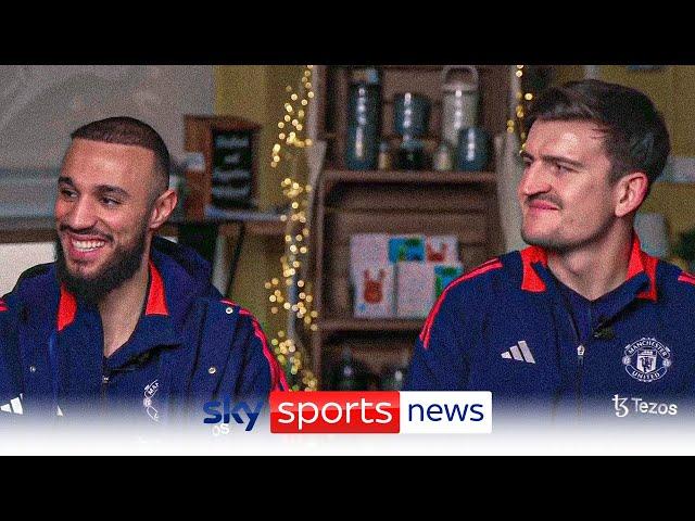 "We should still be fighting for European places" | Mazraoui, Maguire discuss Man Utd's targets