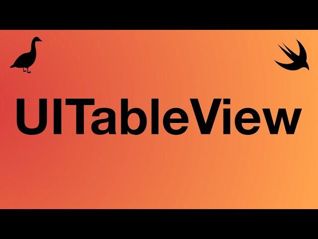 UITableView Tutorial with Custom Cells, XIB - 2023 iOS UIKit Swift 5