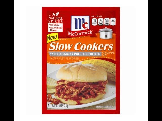 Slow cookers pulled chicken sandwiches