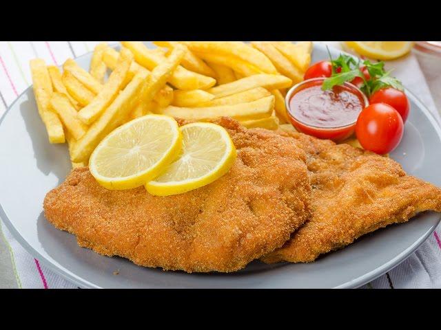 Schnitzel richtig panieren und anbraten