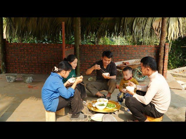 To express our thanks: We treated Mr. Thang to a delicious braised fish meal