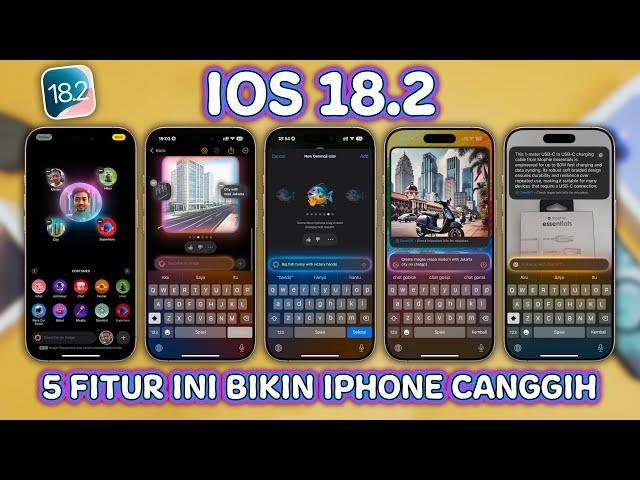 iOS 18.2 - Ada 5 Fitur yang Akan Bikin iPhone Tambah Canggih! Bersiap untuk Update?