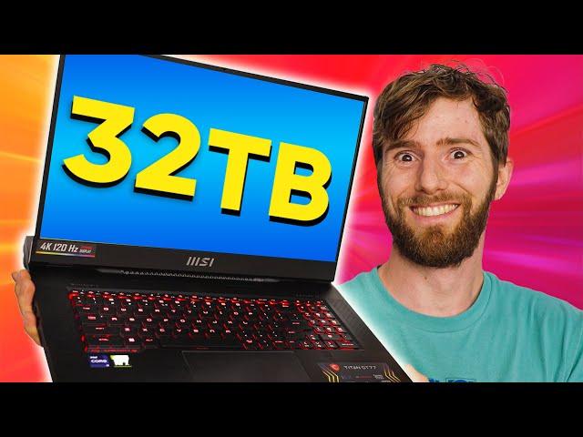 The MOST Tricked Out Laptop - MSI Titan GT77