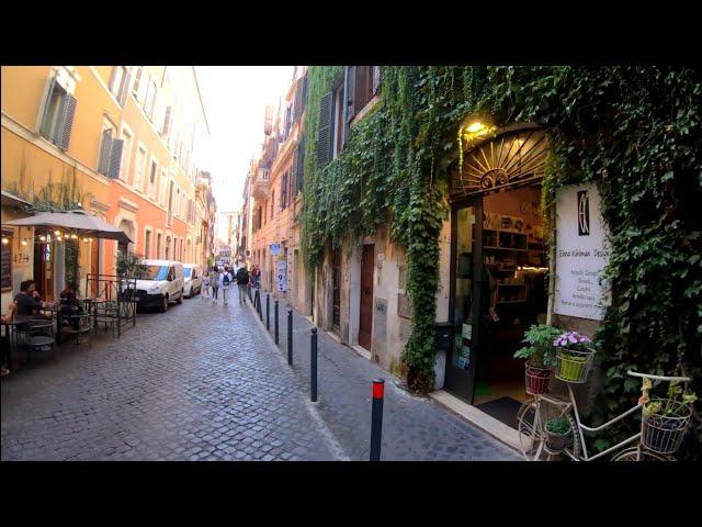 ⁴ᴷ Rome walking tour  Italy 4K