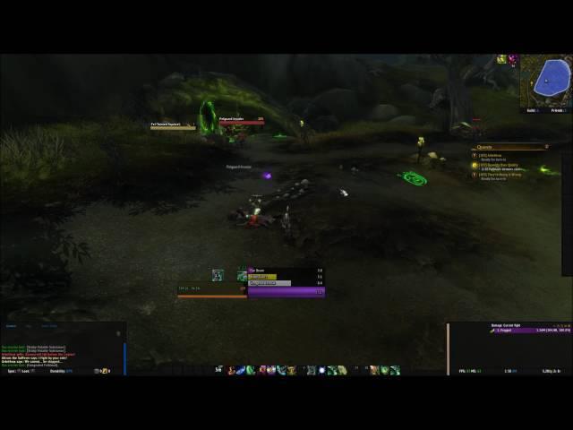 Demon Hunter Blindfold Bug