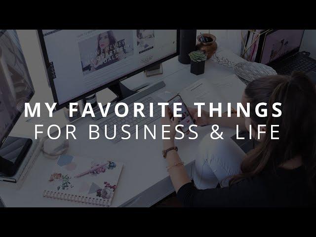 My Favorite Business & Life Products (Recently) w/ Kimberly Ann Jimenez