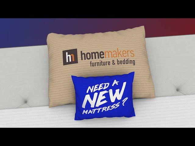 Upgrade any Mattress for the Price of a Single at Homemakers