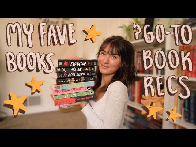 My go to book recommendations | My favorite books of all time