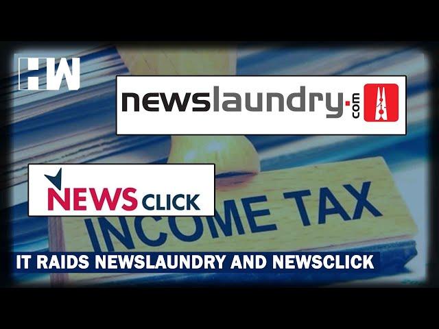 Headlines: Income Tax Department Raids Digital News Portal Newslaundry and Newsclick | IT Raids