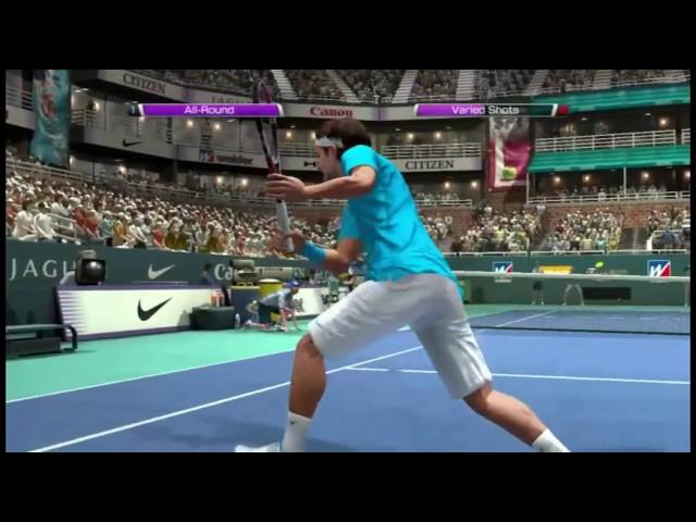 Virtua Tennis 4 - (Admirable Kemar vs. Atanas Atanasov)