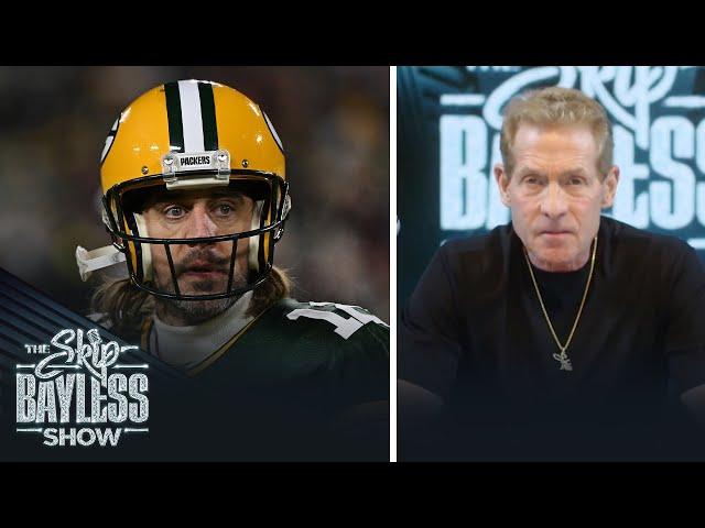 "Aaron Rodgers chokes his brains out in the postseason." — Skip Bayless | Skip Bayless Show