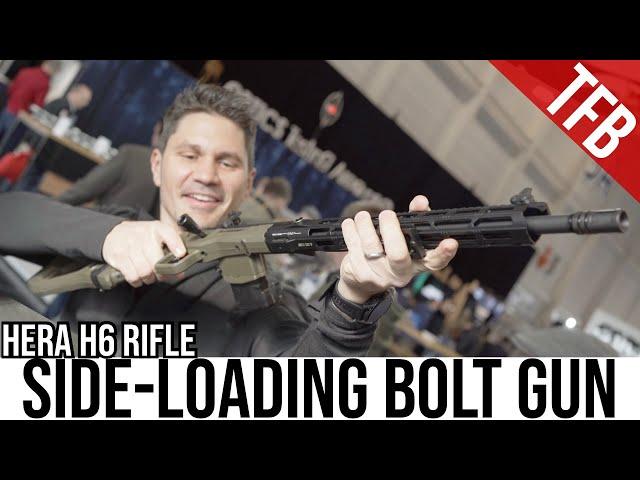 A German Side-Loading AR-Mag Folding Bolt Action Rifle? The HERA H6