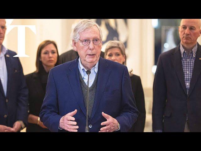 LIVE: Mitch McConnell gives statement after Donald Trump win