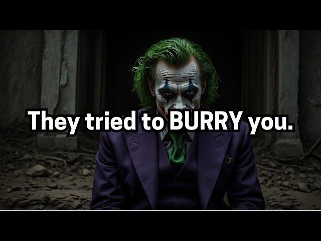 They Tried to Bury You, But They Didn’t Know You Were a Seed – Joker Speech (Powerful)