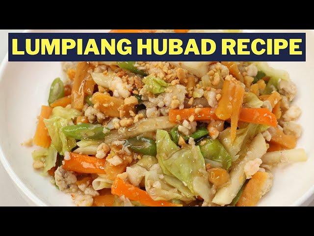 How to Cook Lumpiang Hubad