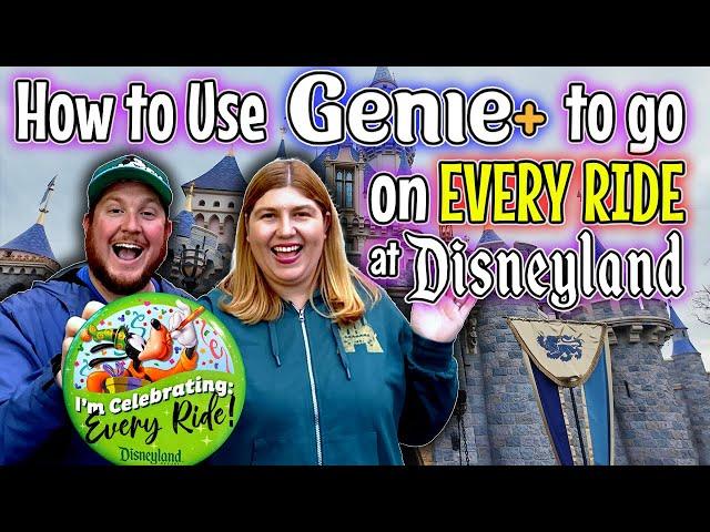 How to Use Genie Plus to Go On EVERY Ride at Disneyland | 2024 Best Strategy Plus Tips & Tricks