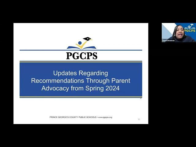 SECAC PGCPS March 2025 Town Hall FINAL