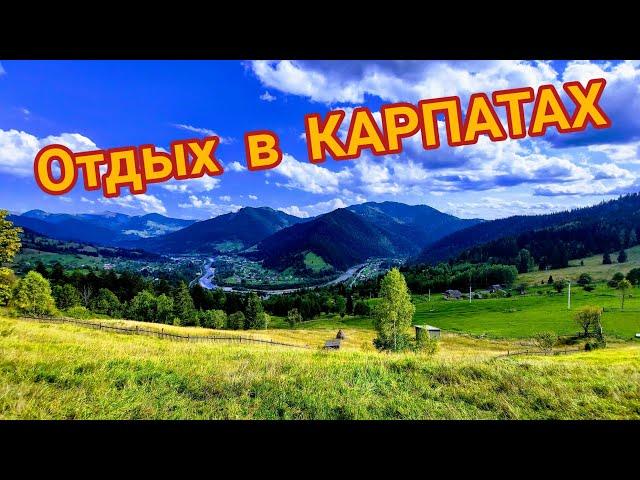 Отдых в Карпатах. БОМБА!!! Садыба "У пани Марии". Криворивня. Верховина. Ивано-Франковская область