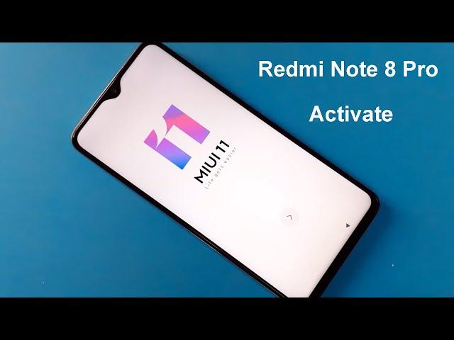 Set Up Xiaomi  Redmi Note 8 Pro Activate ||