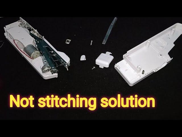 Mini Handheld Sewing Machine Not Stitching Solution