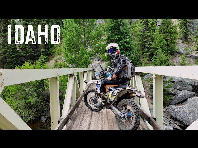 Riding into BACKCOUNTRY IDAHO in search of a CRASHED PLANE..