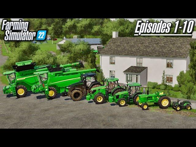 Court Farms - Episodes 1-10 Supercut | Farming Simulator 22