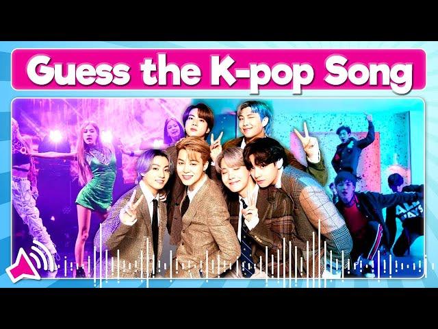 Guess the Kpop Songs | Kpop Music Quiz (with MUSIC )