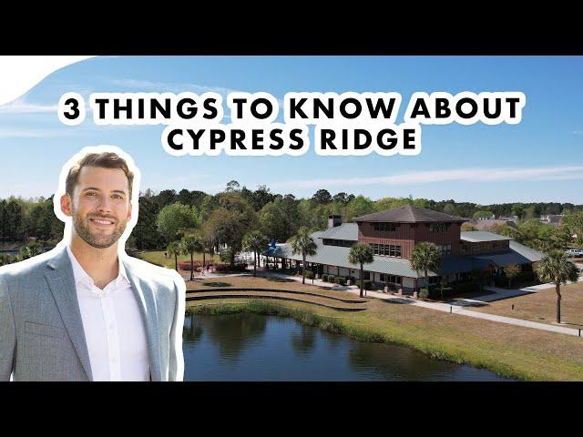 Bluffton Construction Finished?! Three things you need to know about Cypress Ridge in Bluffton, SC