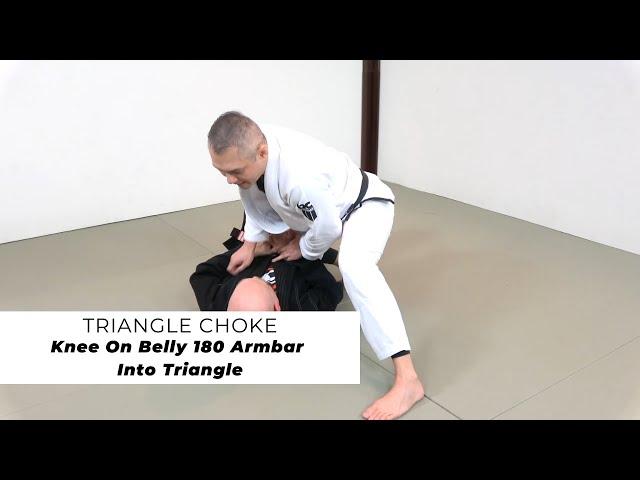 Knee On Belly 180 Armbar To Triangle Choke