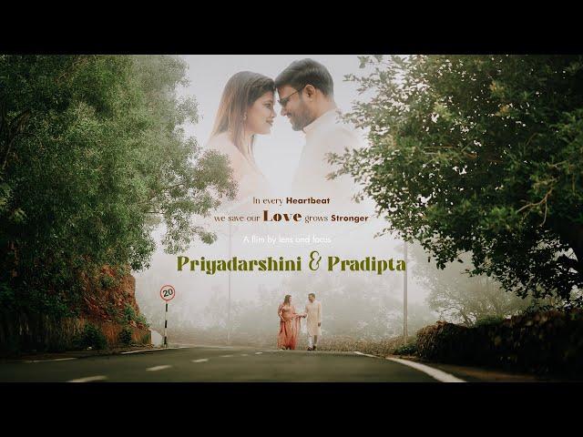 Best Pre-wedding Video 2025 || 𝙿𝚛𝚒𝚍𝚊𝚛𝚜𝚑𝚒𝚗𝚒 & 𝙿𝚛𝚊𝚍𝚒𝚙𝚝𝚊 || By Lens and Focus