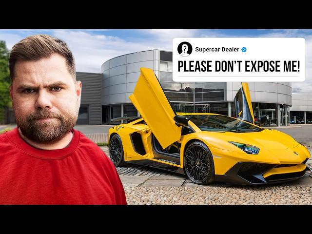 I EXPOSE THE SUPERCAR DEALER THAT SCAMMED ME!
