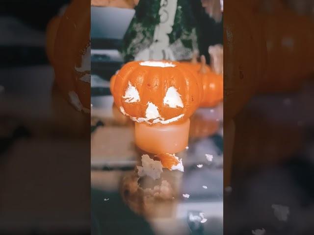 day 2: making barbie size Jack o lantern #barbie #barbiedoll #dolls