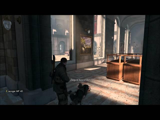 War Scene Sniper Elite V2 Gameplay