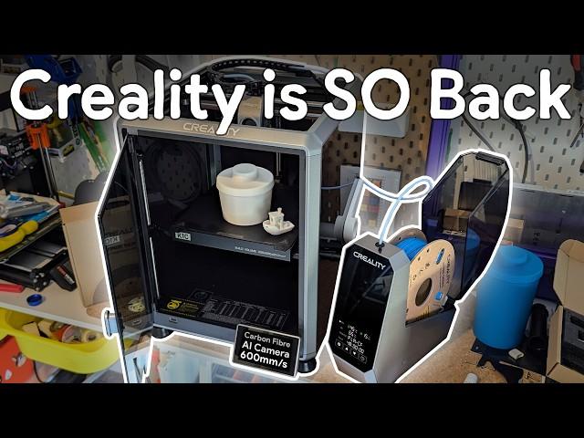 Creality's New K1C 3D Printer Impressed Me