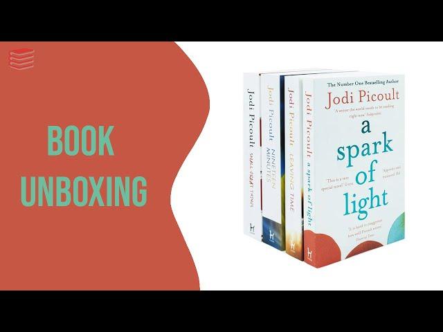 A Spark of Light, Leaving Time, Nineteen Minutes, Small Great Things by Jodi Picoult - Book Unboxing