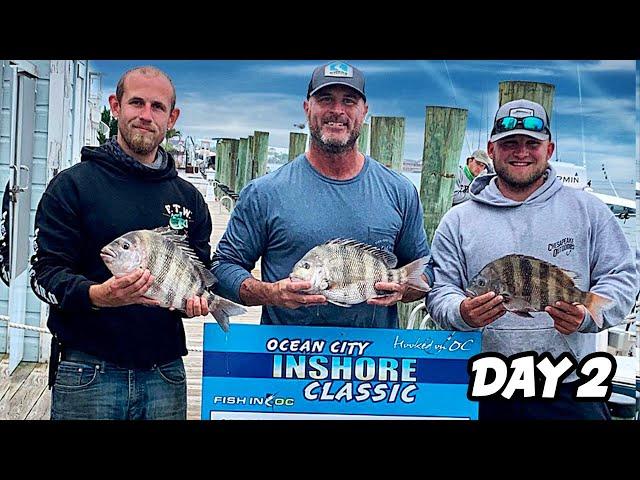 OCEAN CITY INSHORE CLASSIC: DAY 2: Biggest Flounder I've Ever Seen!!!