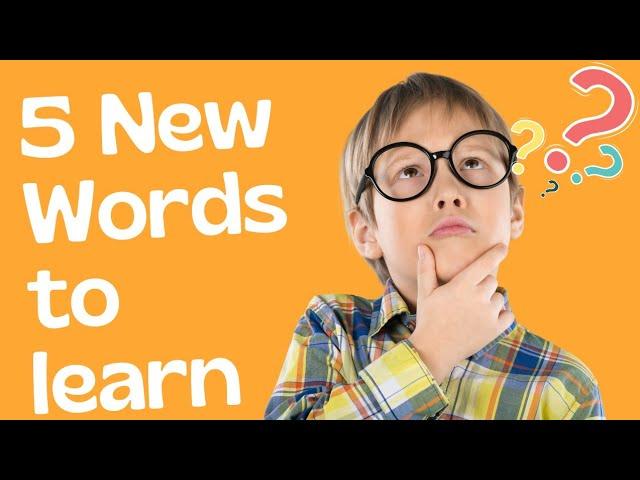 English word meaning - 5 words meaning in English to hindi