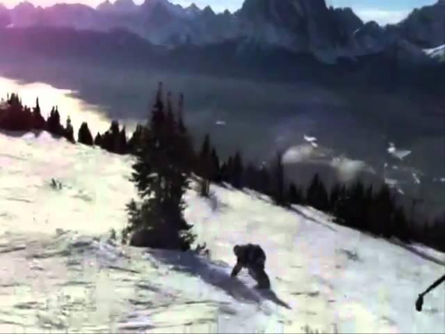 Jan 3 Louise snowboarding Timbot