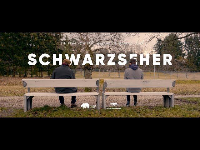 Schwarzseher - Zwei Menschen sehen schwarz