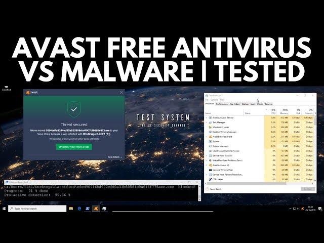 Avast Free Antivirus Review | Tested vs Malware