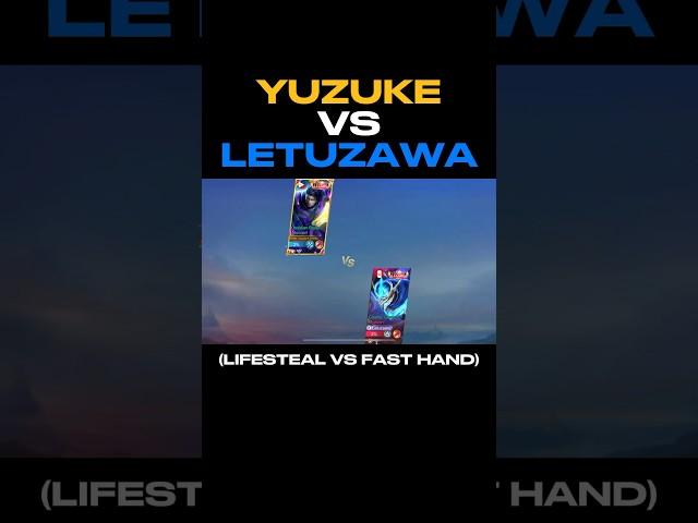 Yuzuke Vs Letuzawa | Battle of YouTubers | Who Win? (Super Intense Fight) #yuzuke #letuzawa #mlbb