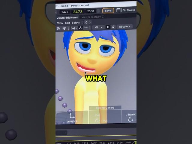 A GUY Voices Joy from Inside Out 2  hosted @pixar