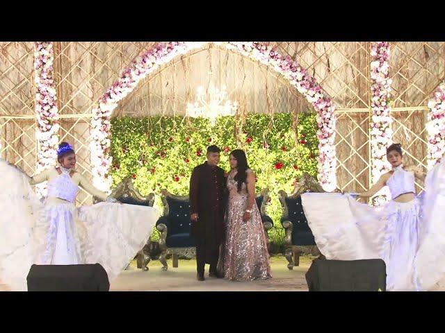 LIVE || Parth  &  Parthvi || Reception || Pleasant Party Plot, Bopal || 20.03.22 ||