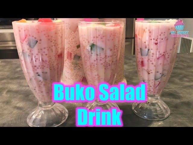Buko Salad Drink - mysweetambitions