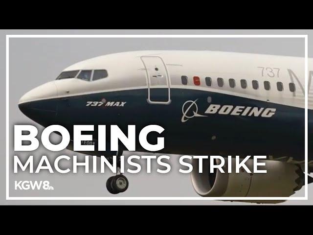 'We strike at midnight': Boeing machinists vote to reject contract offer, strike