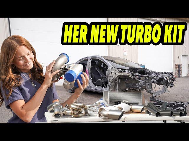 SURPRISING HER WITH A NEW TURBO KIT!