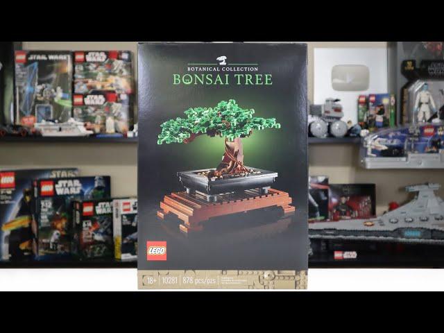 LEGO 10281 BONSAI TREE Review! (2021)