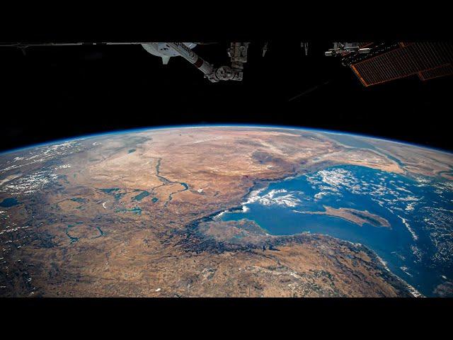 ISS Timelapse - ‎45min revolution (21 August 2023)