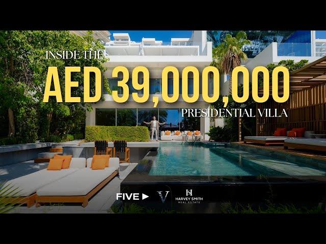 INSIDE THE AED 39,000,000 PRESIDENTIAL VILLA IN FIVE PALM, PALM JUMEIRAH, DUBAI