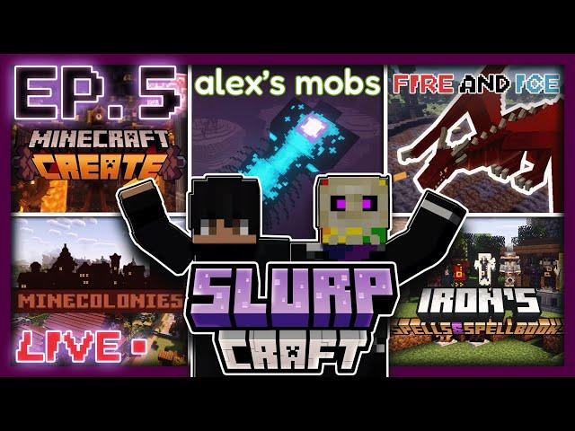 Two Foos Play Modded Minecraft for the first time (slurpcraft) ep 5